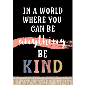 WONDERFULLY WILD BE KIND POSTER WONDERFULLY WILD
