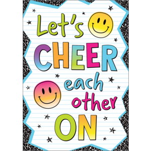 LETS CHEER EACH OTHER POSTER BRIGHTS 4EVER