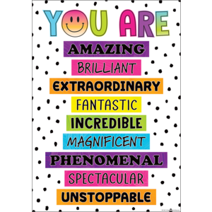 YOU ARE AMAZING POSTER BRIGHTS 4EVER