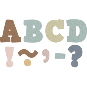 EVERYONE IS WELCOME 3" MAGNETIC LETTERS