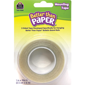 MOUNTING TAPE BETTER THAN PAPER
