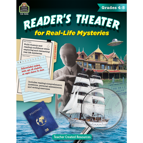 READERS THEATER REAL LIFE MYSTERIES GRADES 4-5