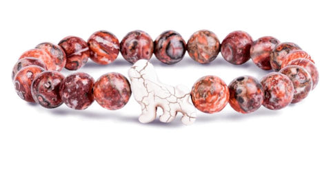 FAHLO LION SAHARA STONE BRACELET