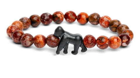 FAHLO GORILLA MOUNTAIN STONE BRACELET
