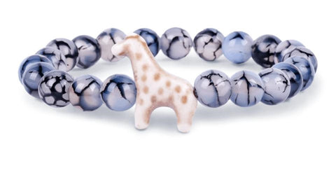FAHLO GIRAFFE KEYSTONE BRACELET