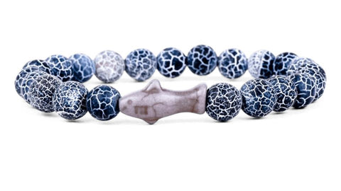 FAHLO SHARK DEEP BLUE BRACELET