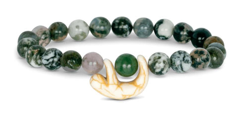 FAHLO SLOTH RAINFOREST GREEN BRACELET