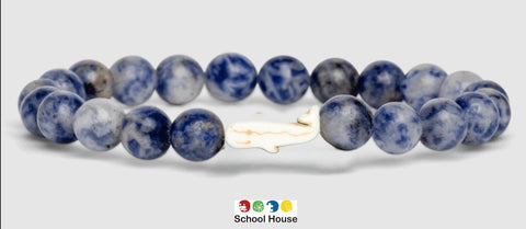 FAHLO WHALE COASTAL BLUE BRACELET