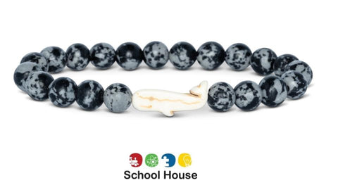 FAHLO WHALE OCELLI STONE BRACELET