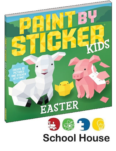 PAINT BY STICKER EASTER BK