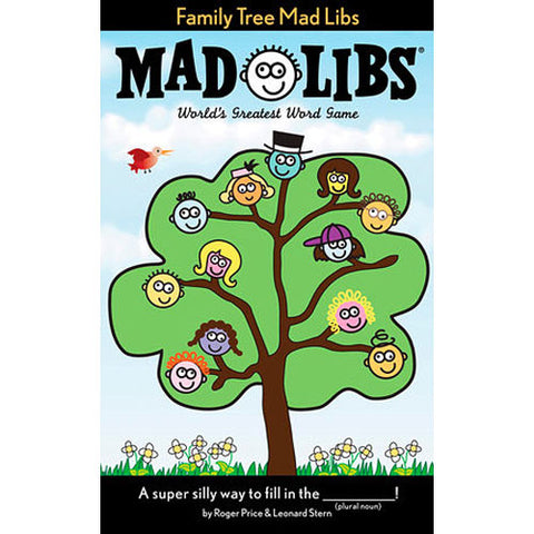 Mad Libs Family Tree