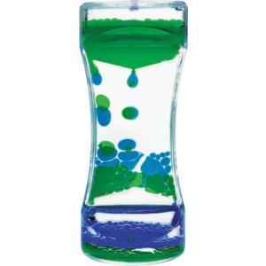 Liquid Motion Bubbler Green & Blue