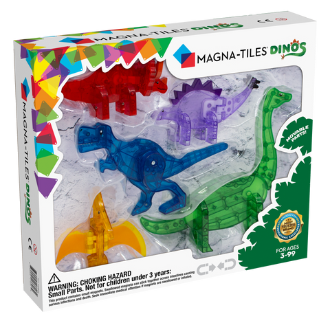 Dinos 5 Pc Magnatiles