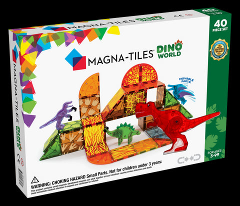 Dino World 40 Pc Magnatiles