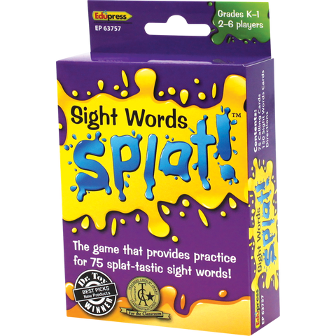 Sight Words Splat Game Gr K-1