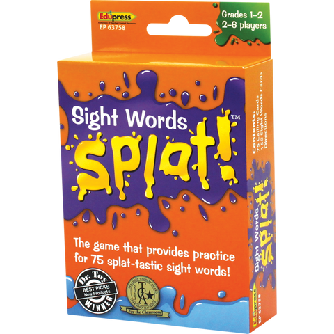 Sight Words Splat Game Gr 1-2