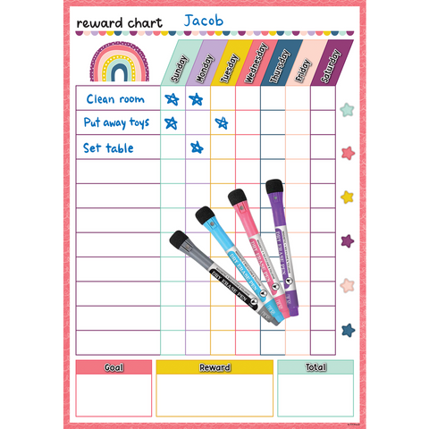 Magnetic Reward Chart Oh Happy Day