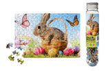 Easter Bunny Basket Mini Jigsaw Puzzle