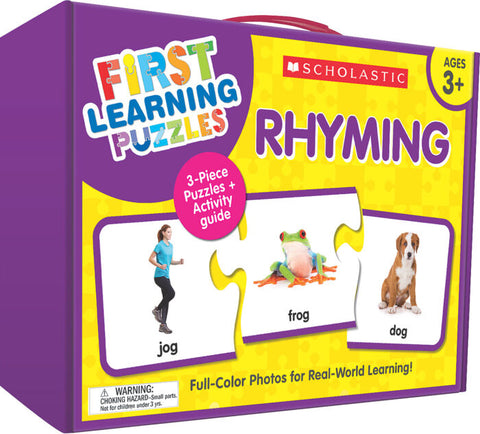First Learning Puzzles Rhyming