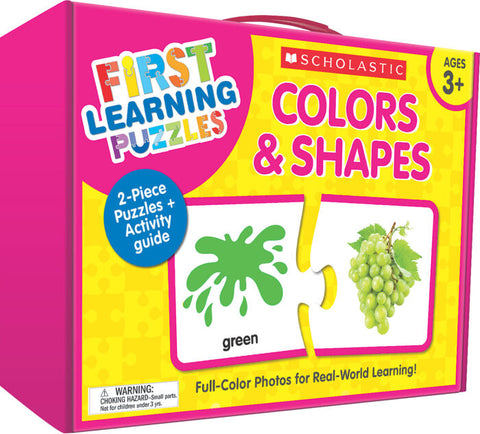 First Learning Puzzles Colors & Shapes