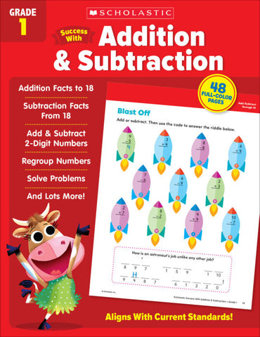 Scholastic Success Grade 1 Addition & Subtraction