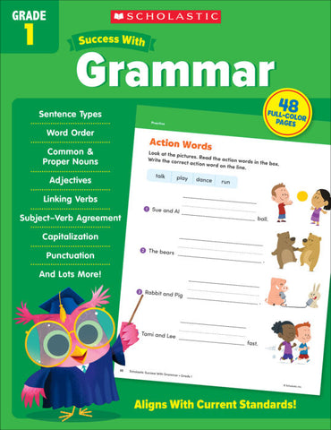 Scholastic Success Grammar Grade 1