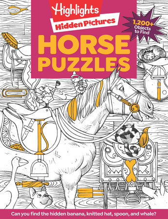 Horse Puzzles Hidden Pictures