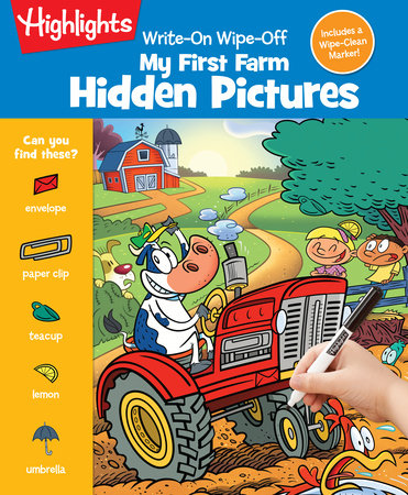 My First Farm Hidden Pictures Write On