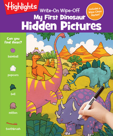 My First Dinosaur Hidden Pictures Write