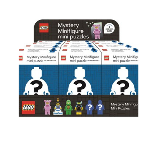 Lego Blue Mystery Minifigure Mini Puzzle