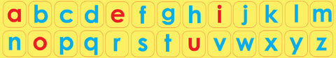 Abc Lowercase Letter Tiles