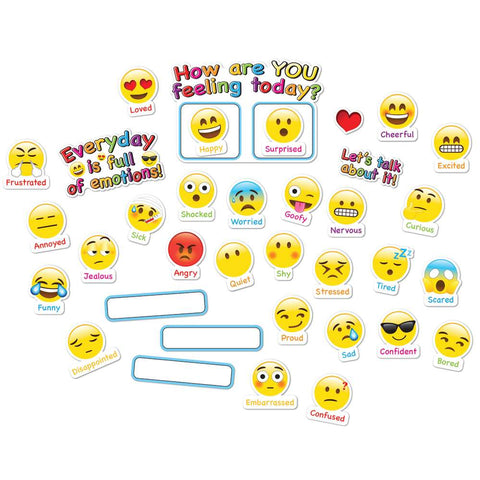 Emoji Emotions Mini Poly Bulletin Board Set