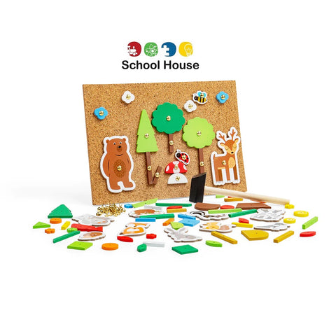 Deluxe Pin-A-Shape Woodland