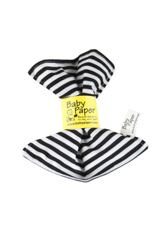 Baby Paper Blk-Wht Stripe