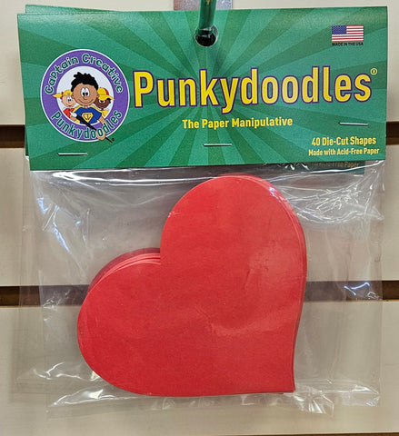 Heart Red Medium Cut Outs