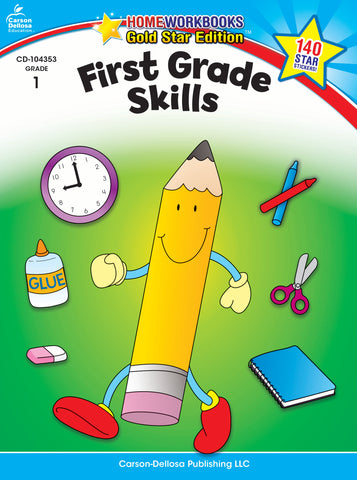 First Grade Skills Workbook