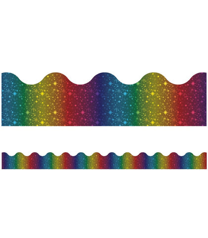 Rainbow Foil Border