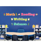 Wall Signs For Core Subjects Bulletin Board Set