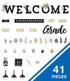 Farmhouse Welcome Bulletin Board Set