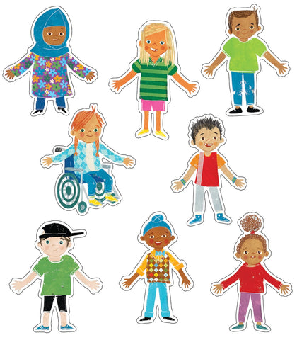 All Are Welcome Kids Cut Outs