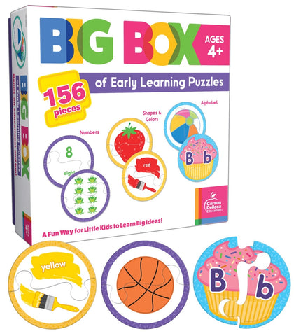 Big Box Of Early Learning Puzzles