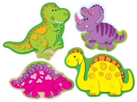 Dinosaurs Shape Stickers