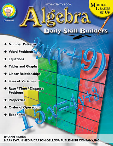 Algebra Daily Skill Builders Bk