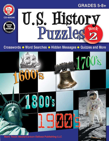 Us History Puzzles Book 2