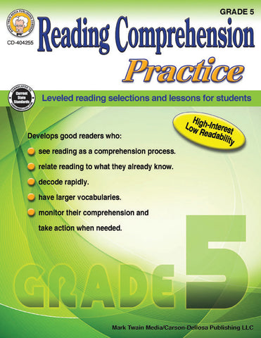 Reading Comprehension Practice 5