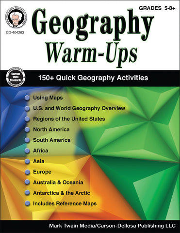 Geography Warmups Bk