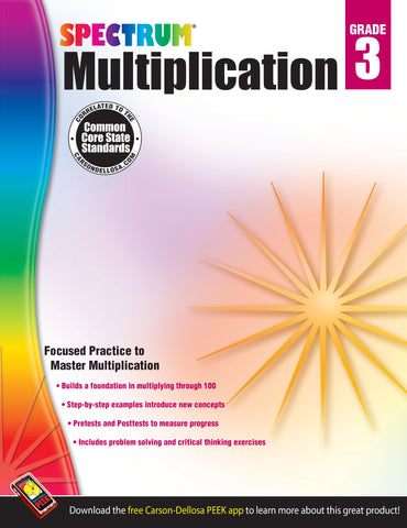 Spectrum Multiplication 3 Workbo