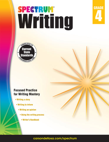 Spectrum Writing 4 Workbook