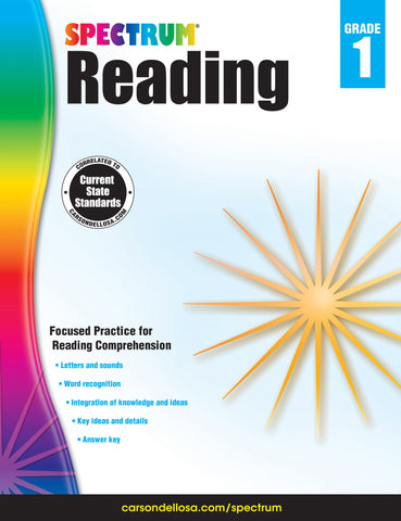 Spectrum Reading Gr 1 Workbook