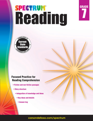 Spectrum Reading 7 Workbook
